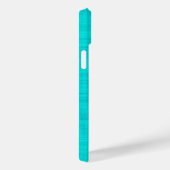 Coques Case-Mate iPhone Textile Turquoise Fabric Photo (Verso / Droite)