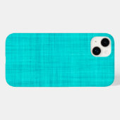 Coques Case-Mate iPhone Textile Turquoise Fabric Photo (Verso (horizontal))