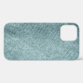 Coques Case-Mate iPhone Texture à noeuds verts : Arrière - plan tendance (Verso (horizontal))