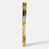 Coques Case-Mate iPhone Texture Abstrait Jaune Vibrant (Verso / Droite)