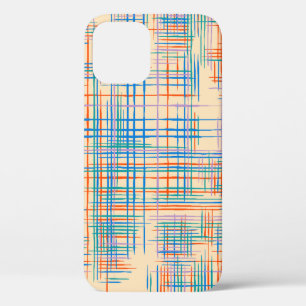 Case-Mate iPhone Case Texture Abstraite avec bandes de croisement. Pat m