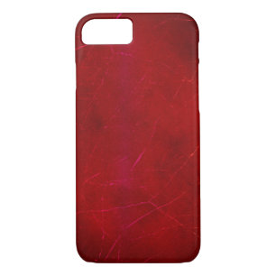 Coques Pour iPhone Texture Abstraite rouge-sang avec traits