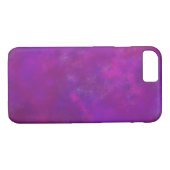 Coques Case-Mate iPhone Texture Abstraite violette (Dos (Horizontal))