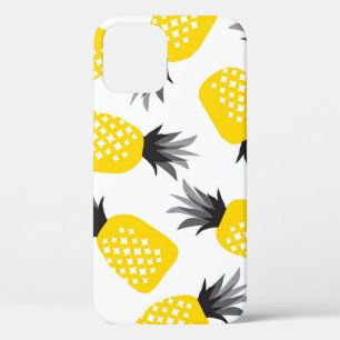 Case-Mate iPhone Case Texture ananas, Motif d'été Vintage.
