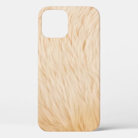 Coques Case-Mate iPhone Texture animale de fourrure de chèvre (Verso)