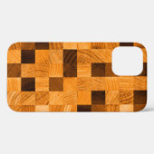 Coques Case-Mate iPhone texture arrière - plan Abstraite du bois de la fin (Verso (horizontal))