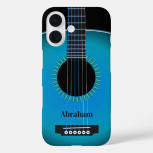 Coques iPhone 16 Texture Arrière - plan de guitare