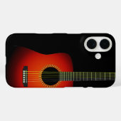 Coques Case-Mate iPhone Texture Arrière - plan de guitare (Verso (horizontal))