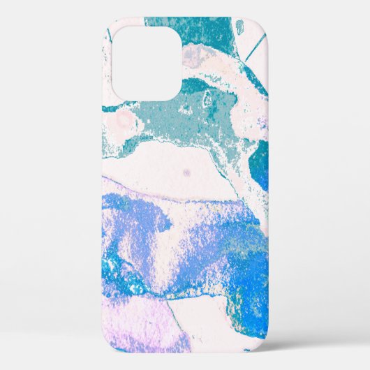 Coques Case-Mate iPhone Texture artistique. Bright Violet Border. Art viol (Verso)