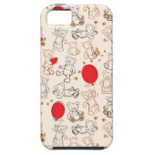 Coques Case-Mate iPhone Texture avec le nounours (Dos)