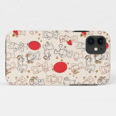 Coques Case-Mate iPhone Texture avec le nounours (Dos (Horizontal))