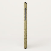 Coques Case-Mate iPhone Texture baroque de grunge de style (Dos/Gauche)