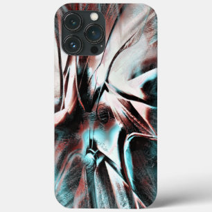 Case-Mate iPhone Case texture biseautée rouge à bleu pixélisée