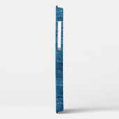 Coques Case-Mate iPhone Texture bleu denim, texture bluejeans (Verso / Gauche)