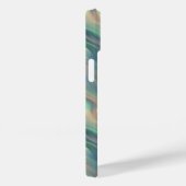 Coques Case-Mate iPhone Texture bleue Iris Wavy (Verso / Droite)