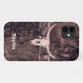 Coques Case-Mate iPhone Texture Brown occidentale Taureau rustique (Dos (Horizontal))