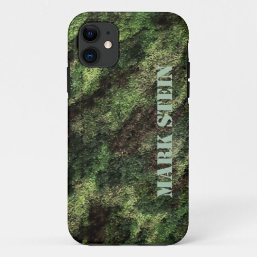 Coques Case-Mate iPhone texture camouflage pour personnaliser (Dos)