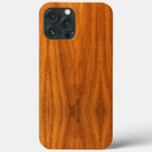 Coques Case-Mate iPhone Texture classique en teck nautique (Verso)