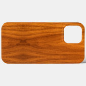Coques Case-Mate iPhone Texture classique en teck nautique (Verso (horizontal))
