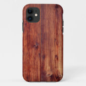 Coques Case-Mate iPhone Texture comme du bois sombre  (Dos)