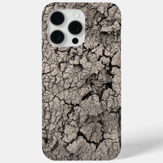 Coques Case-Mate iPhone Texture cool Crackée Earth Dirt (Verso)