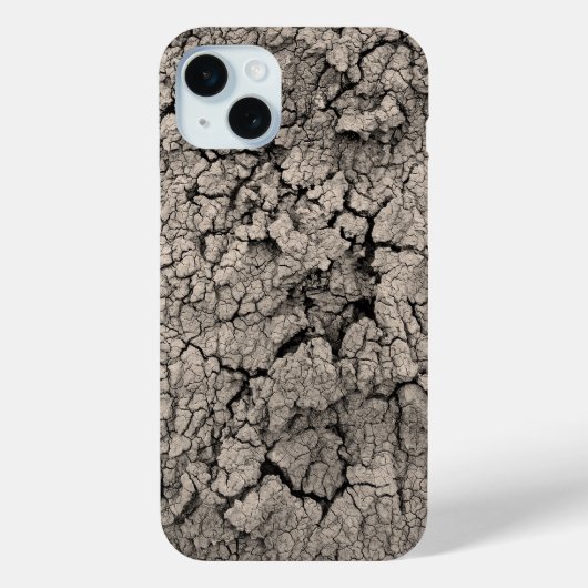 Coques Case-Mate iPhone Texture cool Crackée Earth Dirt (Verso)