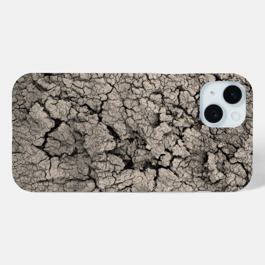 Coques Case-Mate iPhone Texture cool Crackée Earth Dirt (Verso (horizontal))