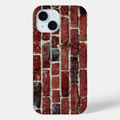 Coques Case-Mate iPhone Texture Cool de mur de briques (Verso)