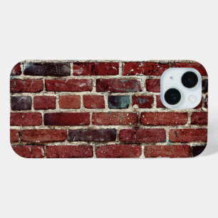 Coque Pour iPhone 15 Texture Cool de mur de briques