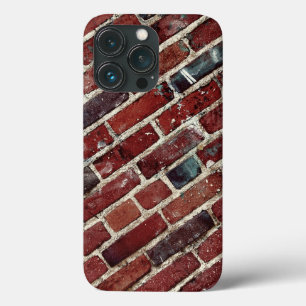 iPhone 13 Pro Case Texture Cool de mur de briques