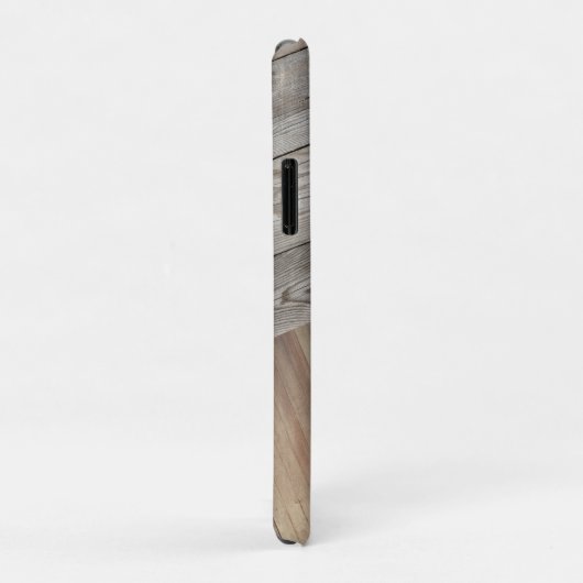 Coques Case-Mate iPhone Texture cool en bois (Dos/Droite)