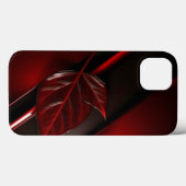 Coques Case-Mate iPhone Texture couleur rouge foncé iPhone 13 couverture a (Verso (horizontal))