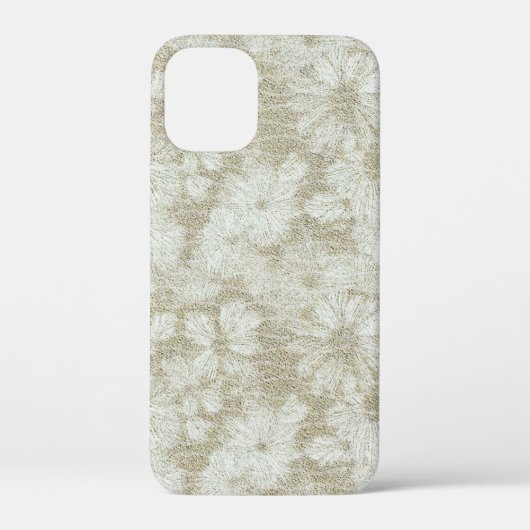 Coques Case-Mate iPhone Texture crémeuse veloutée de marguerite florale (Verso)