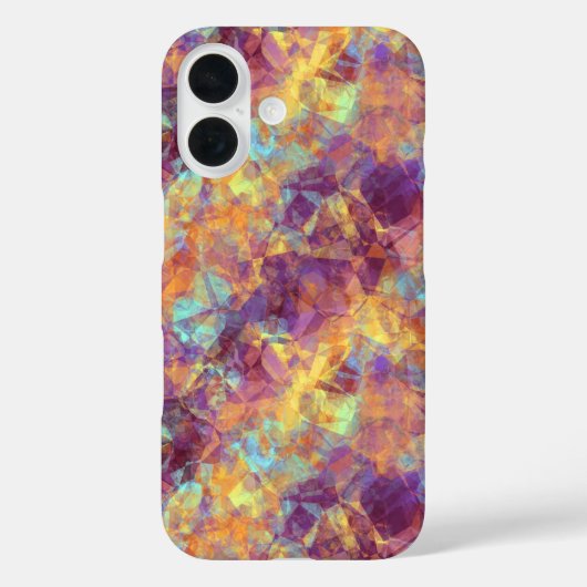 Coques Case-Mate iPhone Texture crumplée pourpre de prune (Verso)