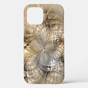 Case-Mate iPhone Case Texture d'art fractal moderne abstrait Tons de Ter