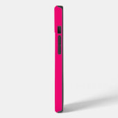 Coques Case-Mate iPhone Texture d'art moderne, rose (Verso / Gauche)