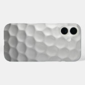 Coques Case-Mate iPhone Texture de balle de golf blanche gaufree (Verso (horizontal))