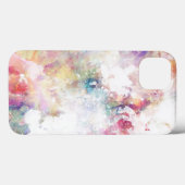 Coques Case-Mate iPhone texture de grunge Abstraite avec peinture d'aquare (Verso (horizontal))