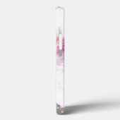 Coques Case-Mate iPhone texture de grunge Abstraite avec peinture d'aquare (Verso / Gauche)