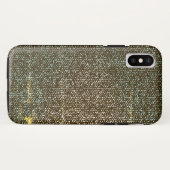 Coques Case-Mate iPhone Texture de Jeans bleus (grunge) (Dos (Horizontal))