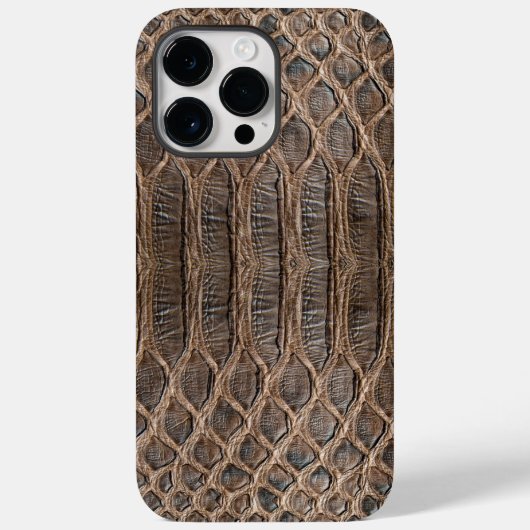 Coques Case-Mate iPhone Texture de la peau du reptile Cod.03 (Verso)