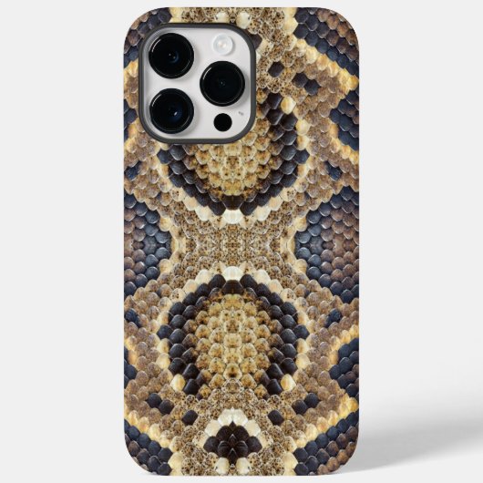 Coques Case-Mate iPhone Texture de la peau du reptile Cod.06 (Verso)