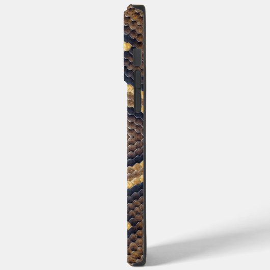 Coques Case-Mate iPhone Texture de la peau du reptile Cod.06 (Verso / Gauche)