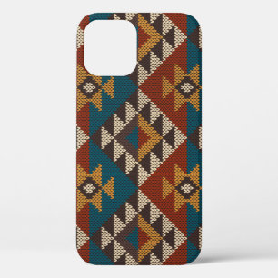 Case-Mate iPhone Case Texture de laine aztèque Tribal.