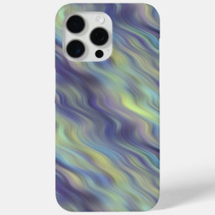 Coque iPhone 15 Pro Max Texture de lavande ondulée
