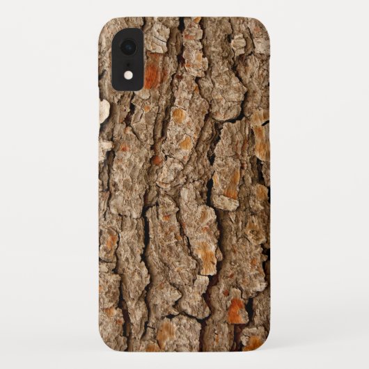 Coques Case-Mate iPhone Texture de l'écorce de pin (Dos)