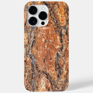 Coque Pour Pour iPhone 14 Pro Max Texture de l'écorce de pin
