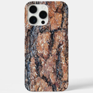 Coques iPhone 16 Pro Max Texture de l'écorce de pin