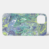 Coques Case-Mate iPhone Texture de marbre Motif mûre (Verso (horizontal))