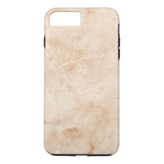 Coques Case-Mate iPhone Texture de marbre simple personnalisée (Dos)